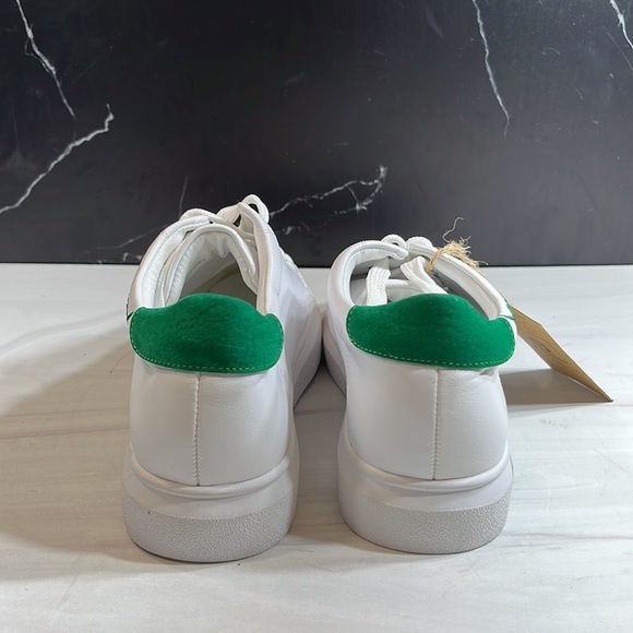 Latina Kid’s Sneaker White/Green sz 1.5 - Picture 3 of 8